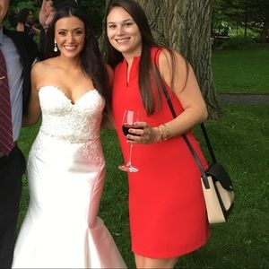 Mercer & Madison red dress size 8 worn once